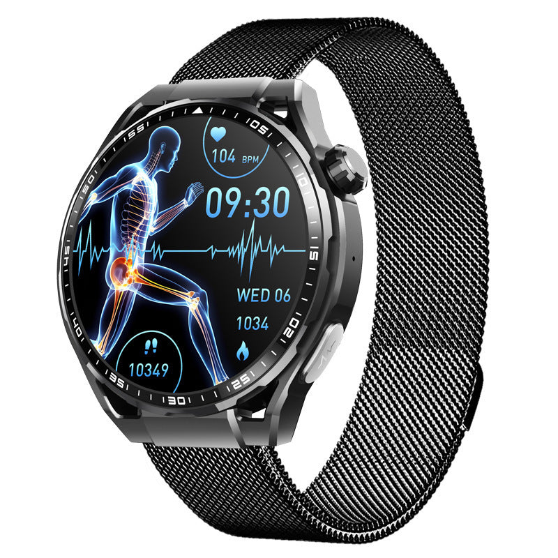 Sports Smart Watch with Health Tracking: Intuitive touch controls, fully waterproof.