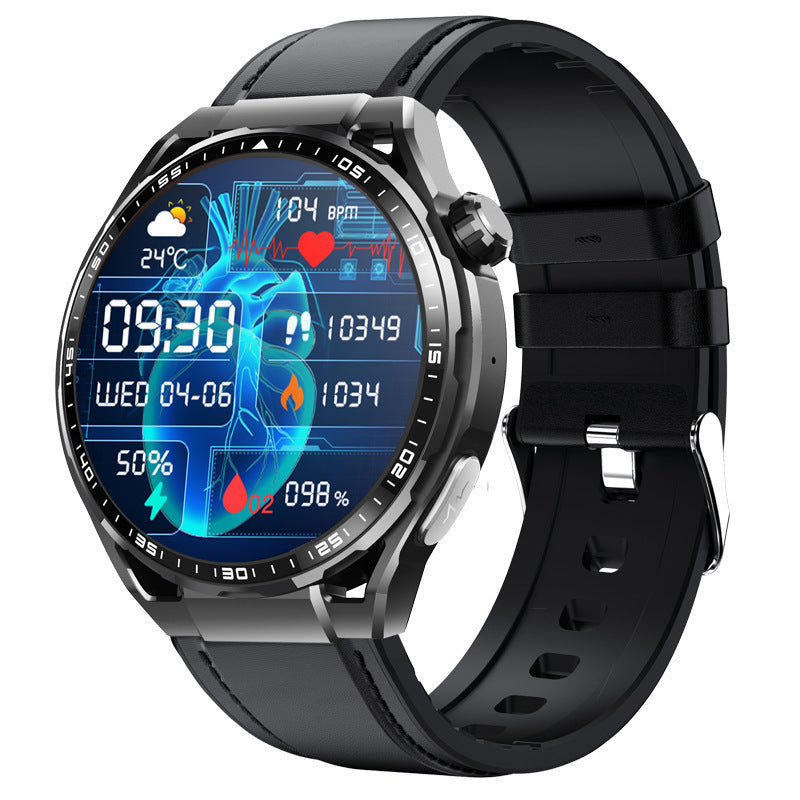 Sports Smart Watch with Health Tracking: Intuitive touch controls, fully waterproof.