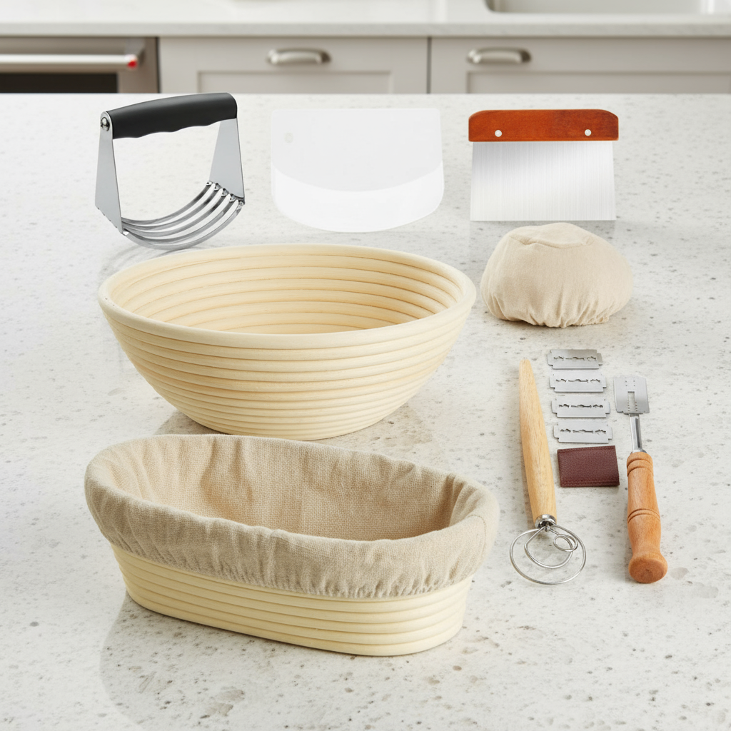 Scraper Blender Oval Baking Tool Suit