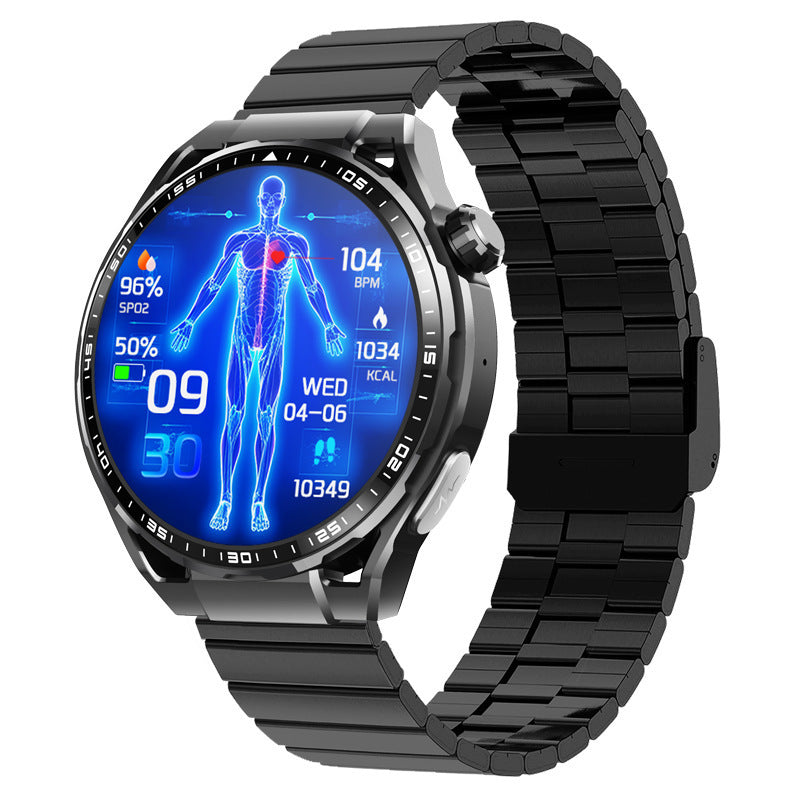 Sports Smart Watch with Health Tracking: Intuitive touch controls, fully waterproof.
