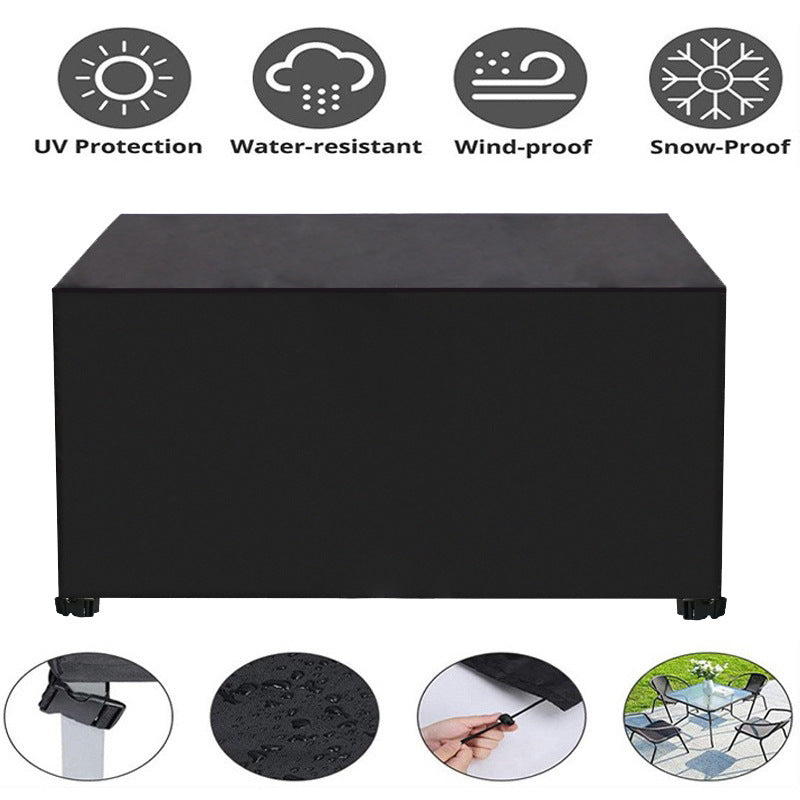 Waterproof And Protective Cover For Tables And Chairs