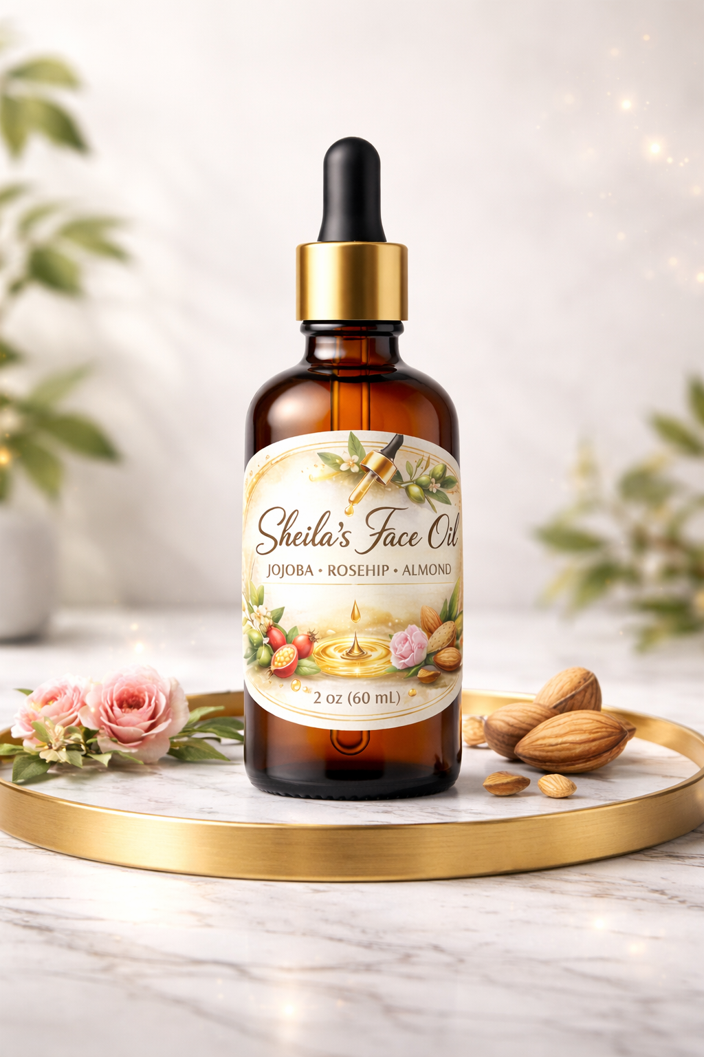 Sheila's Organic Cold-Pressed Face Oil