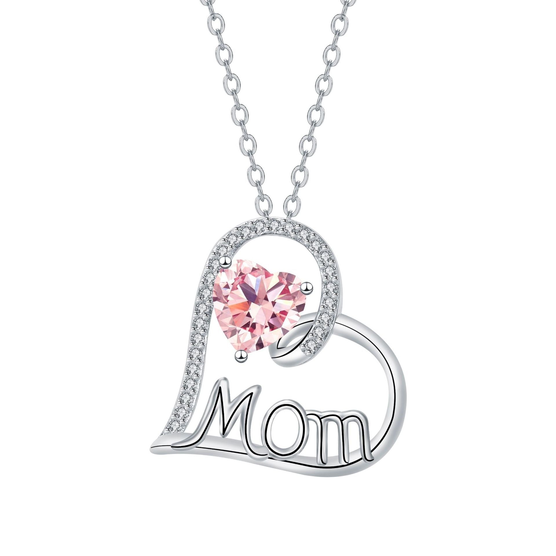 Necklace Mother Heart-shaped