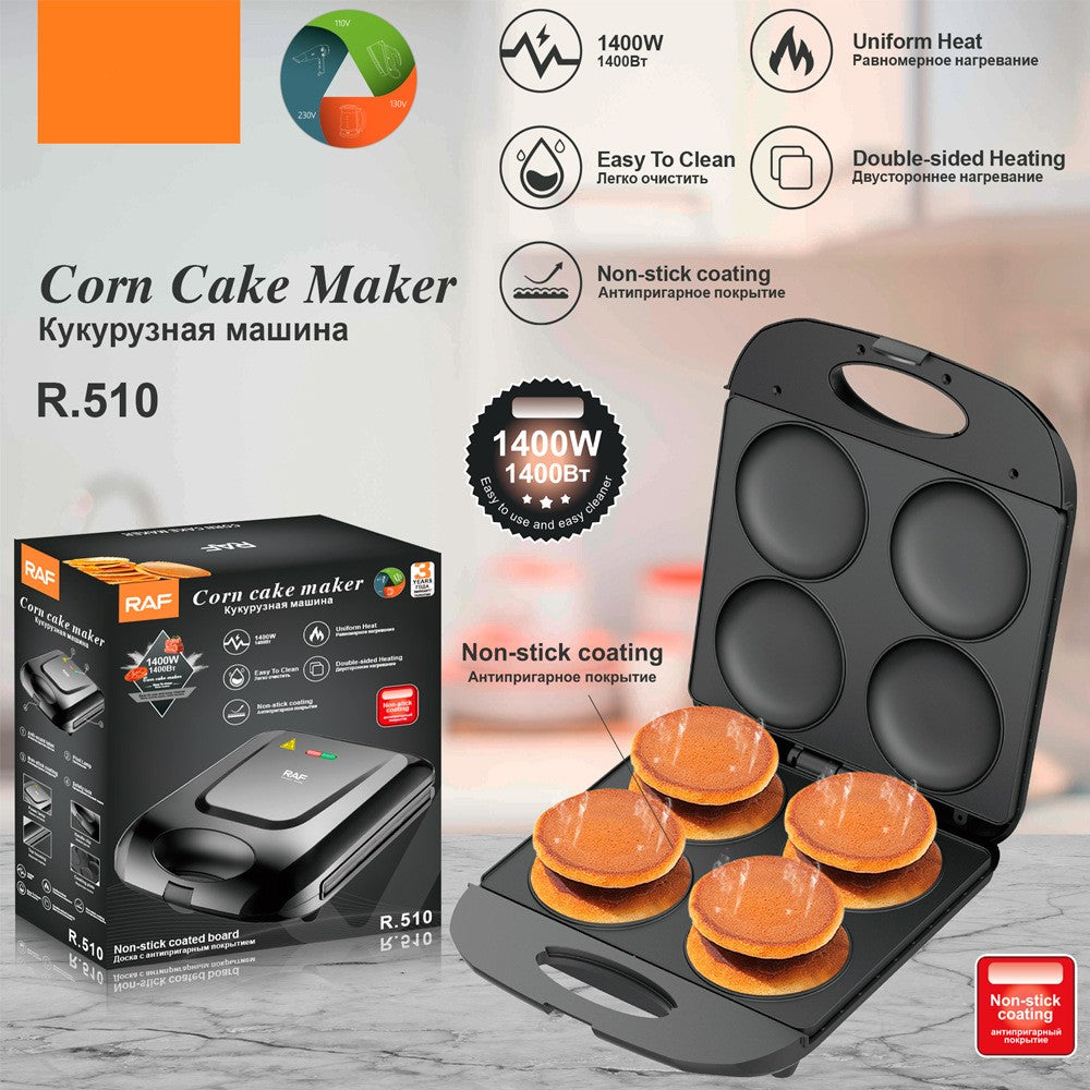 Electric Muffin Maker - Non-Stick Mini Cupcake & Muffin Baking Machine
