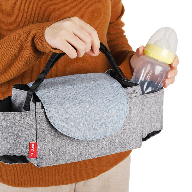Stroller & Cart Organizer Storage Bag – Waterproof Multi-Pocket Hanging Bag