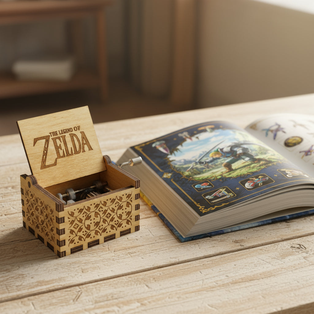 Themed Music Boxes - Harry Potter, Beauty & the Beast, Zelda & More