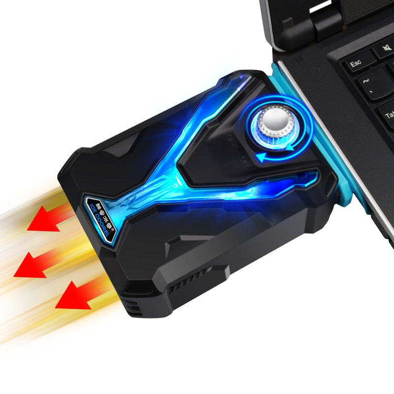 Smart Laptop Notebook Cooler – Efficient Cooling for Gaming & Work