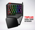 T9 Plus Single-Handed Mechanical Gaming Keyboard – 29 Keys, RGB Backlit