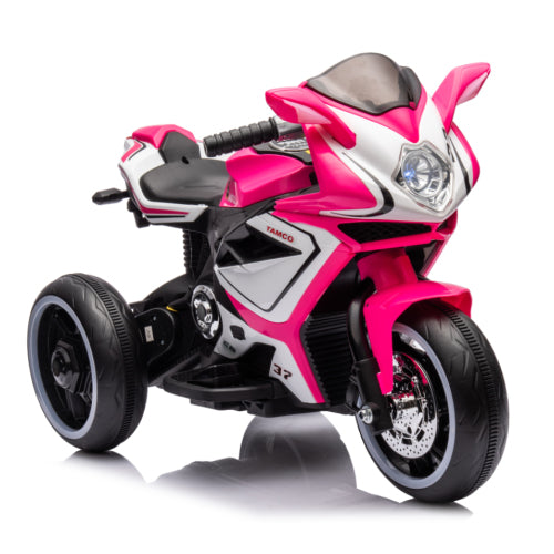 6V Kids Electric Motorcycle Ride-On Toy - Red