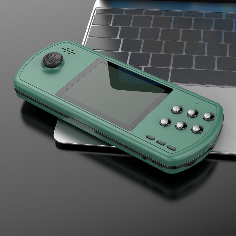 Portable 16-Bit Retro Gaming Console – 3D Joystick, Horizontal Display