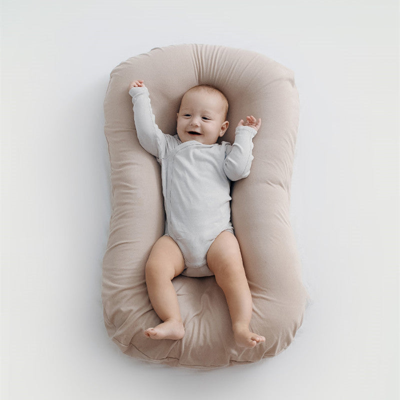 Portable Baby Nest Bed & Travel Crib – Newborn Cotton Cradle (0–3 Years)