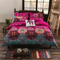 Bohemian Floral Bedding Set – Duvet Cover & Pillowcases