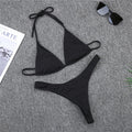 Women's High Cut Bikini Set – Underwire Support Two-Piece Swimsuit