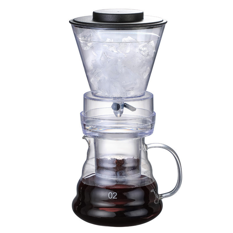 Ice Drip Coffee Pot, Glass Coffee Pot, Cold Brew Pot