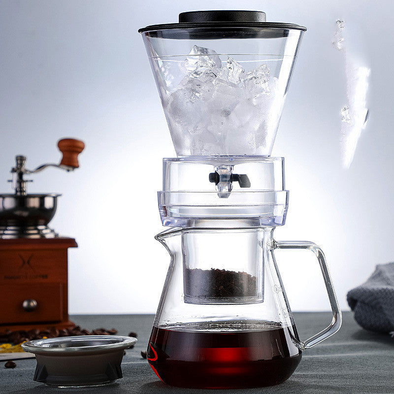Ice Drip Coffee Pot, Glass Coffee Pot, Cold Brew Pot
