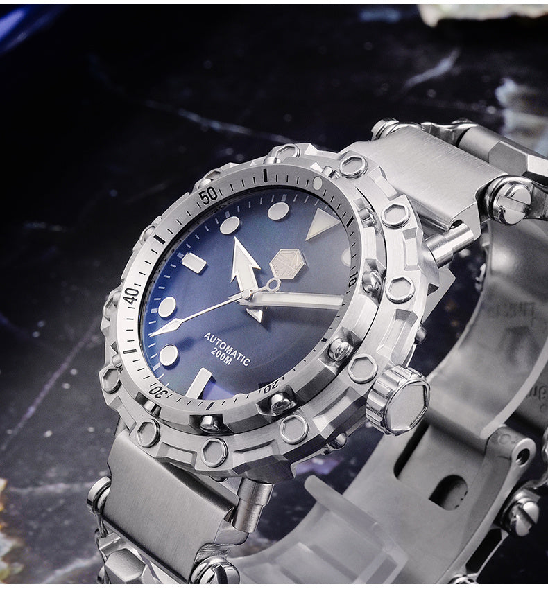 Men's Titanium alloy mechanical limited edition watch