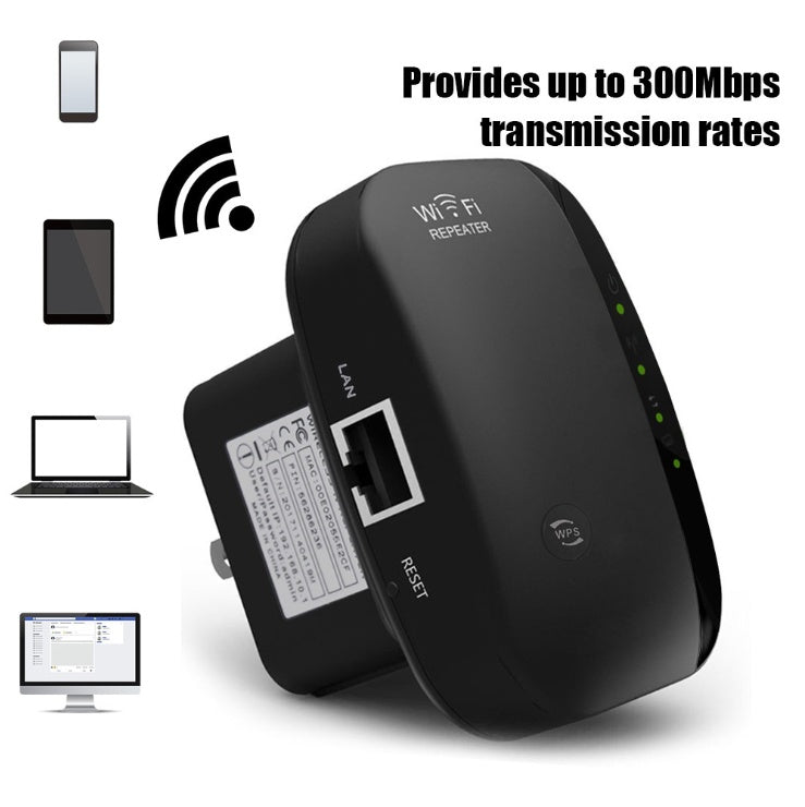 300Mbps WiFi Range Extender & Signal Amplifier