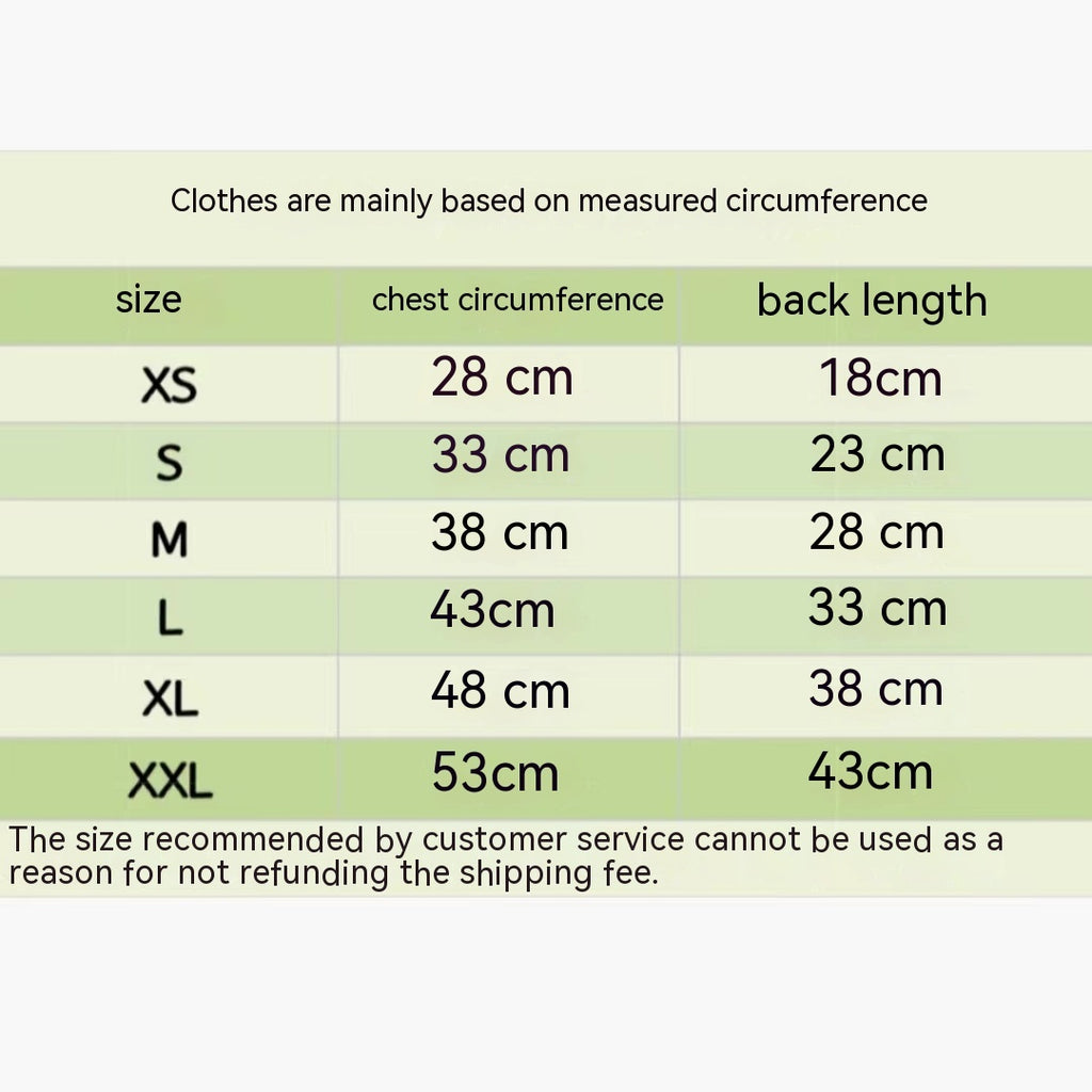 Insulated Pet Vest for Schnauzers, Bichons, Teddies, and Shiba