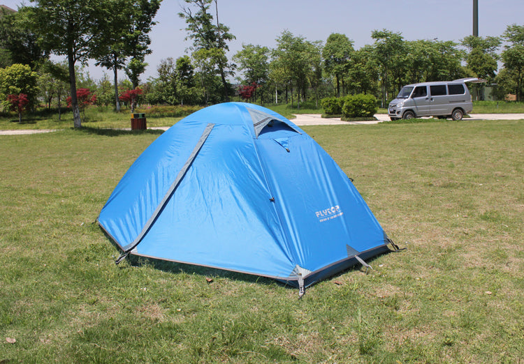 Double Layer Camping Tent - Ultra-Light Waterproof Tent for Mountain & Snowfield, 2000-3000mm Rating