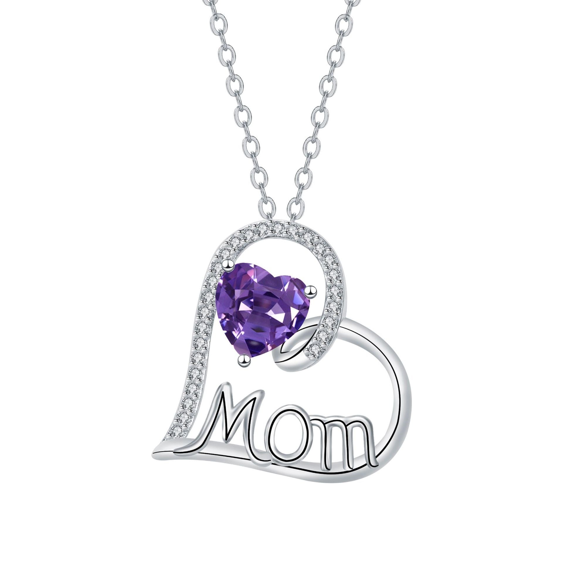 Necklace Mother Heart-shaped