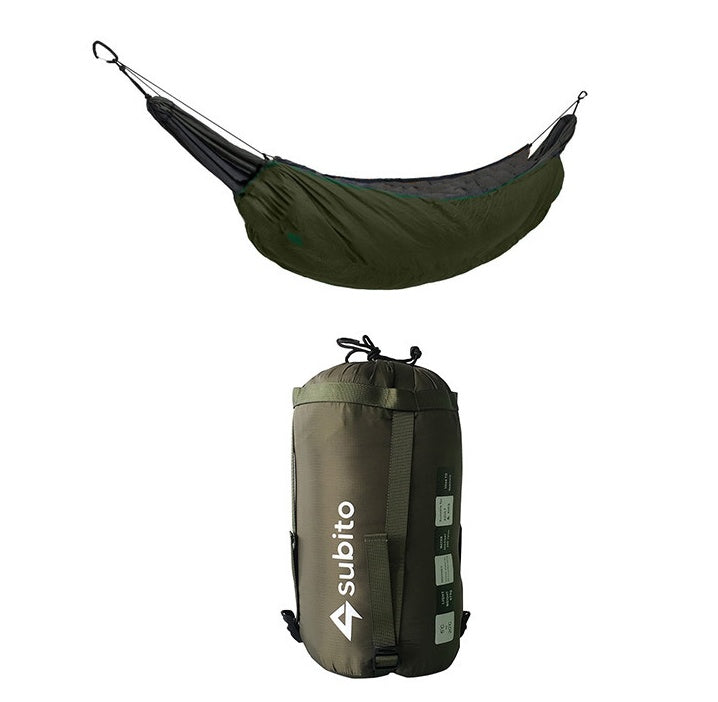 Insulated Camping Hammock Underquilt - Warm Cotton-Filled Cover for Cold Weather Camping