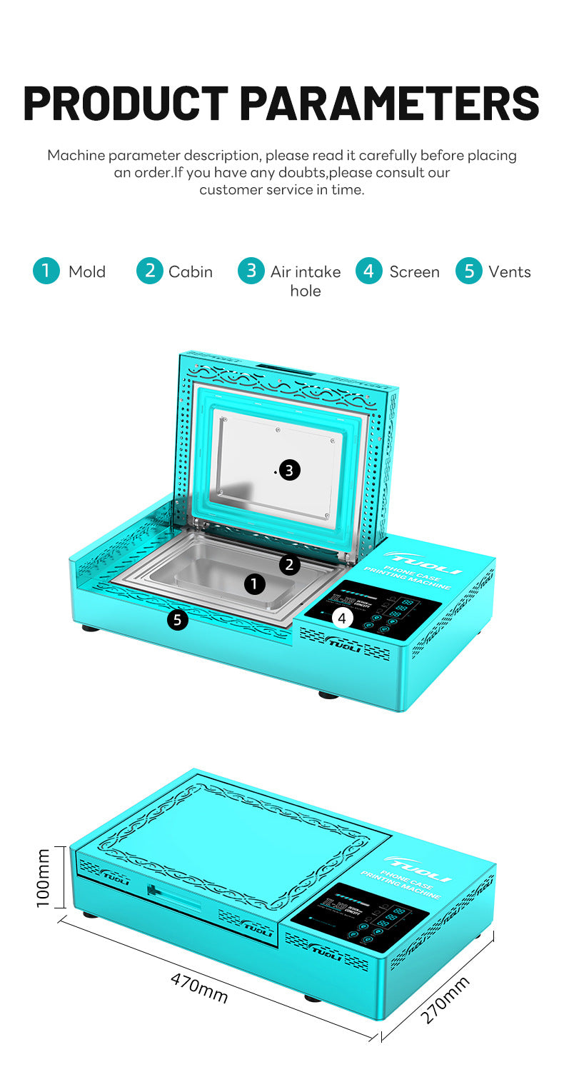 Phone Case Heat Press Machine - Sublimation Transfer Printer