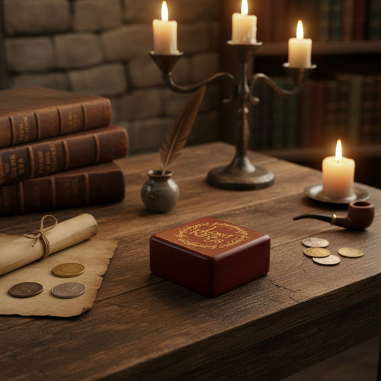 Lord of the Rings Music Box - Wooden Clockwork Gift