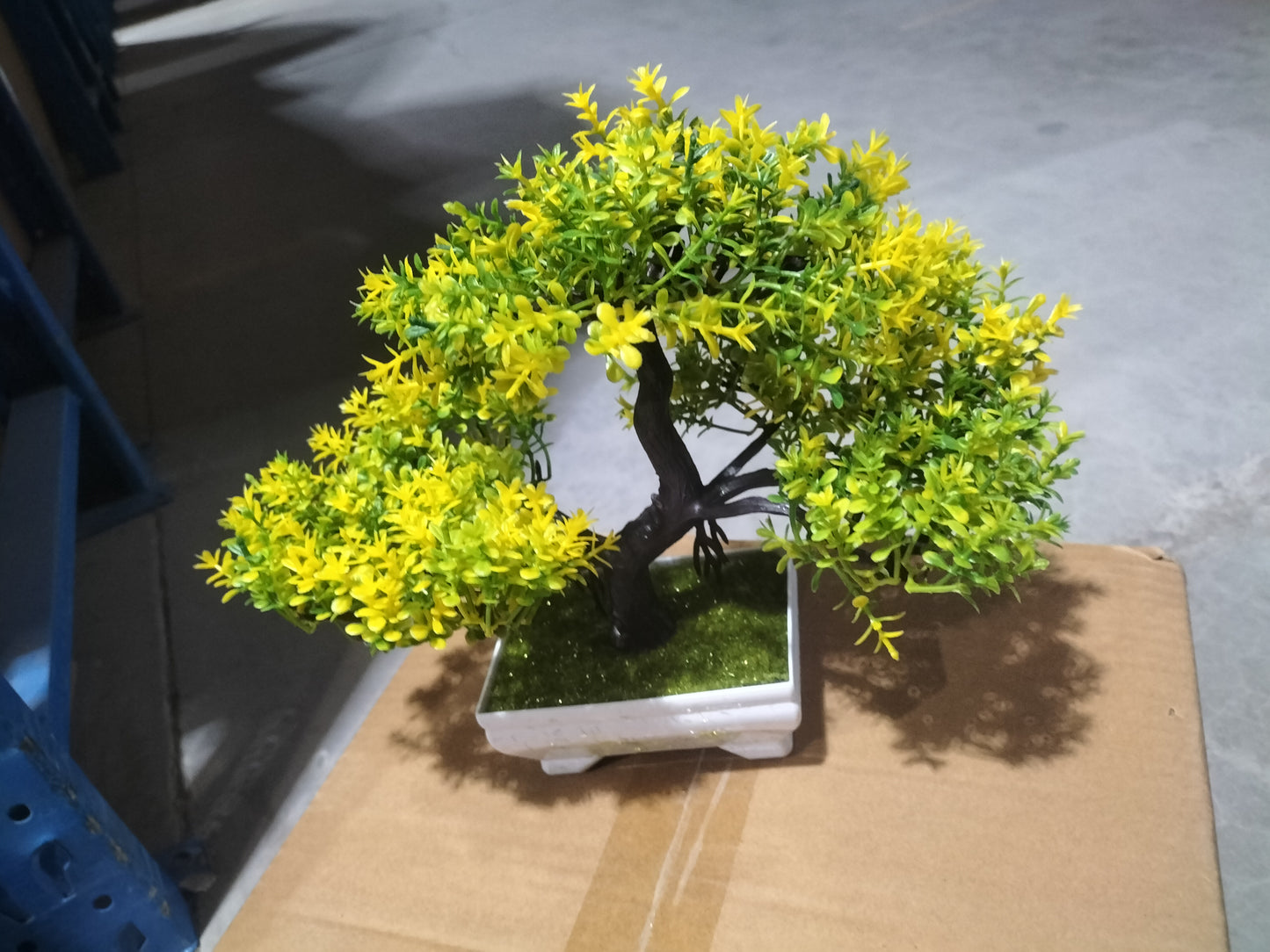 Artificial Bonsai Potted Plant – Realistic Faux Bonsai Tree for Home & Office Decor