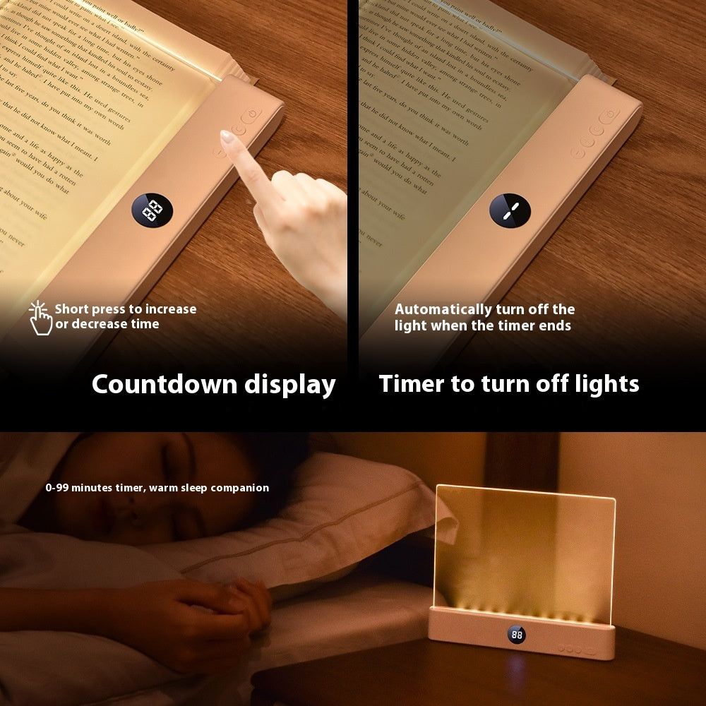 LED Tablet Reading Light - Rechargeable Book Light