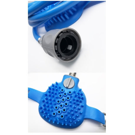Silicone Pet Bathing Gloves – Handheld Dog Shower Brush & Massager