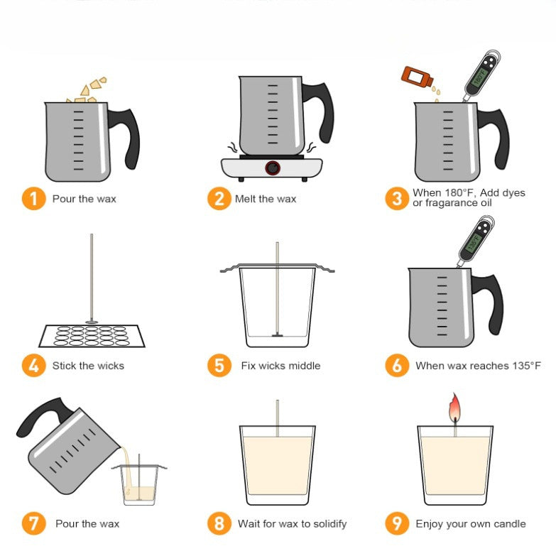 7-Piece Candle Making Tool Kit