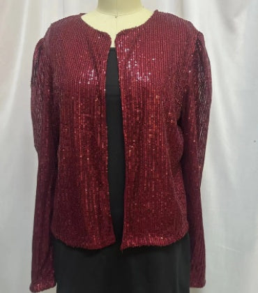 Women's jacket sequined jacket