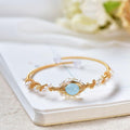 Vintage Pearl Cuff Bracelet – Gold Wire Wrapped Multi-Strand Women's Bangle