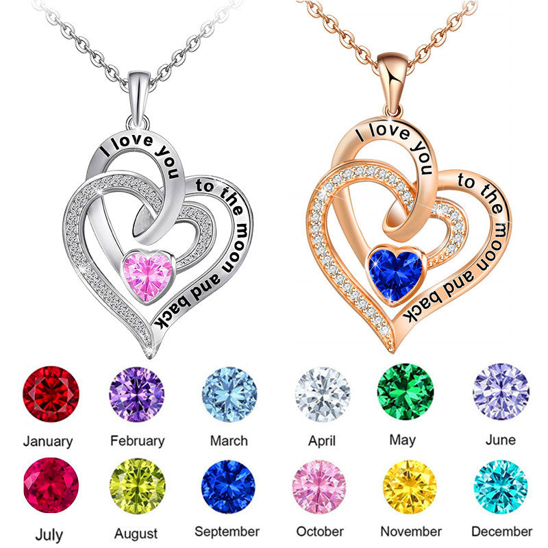Anniversary Necklace for Wife - Sterling Silver Gift for Girlfriend, Mom, Daughter
