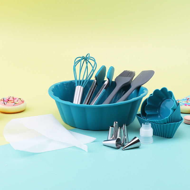 Premium Silicone Cake Mold Set – Non-Stick Baking Tools for Every Occasion