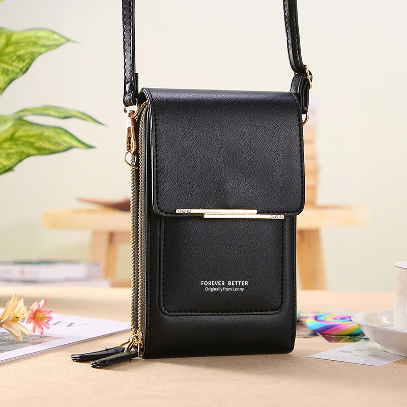 Touchscreen Crossbody Phone Wallet Purse