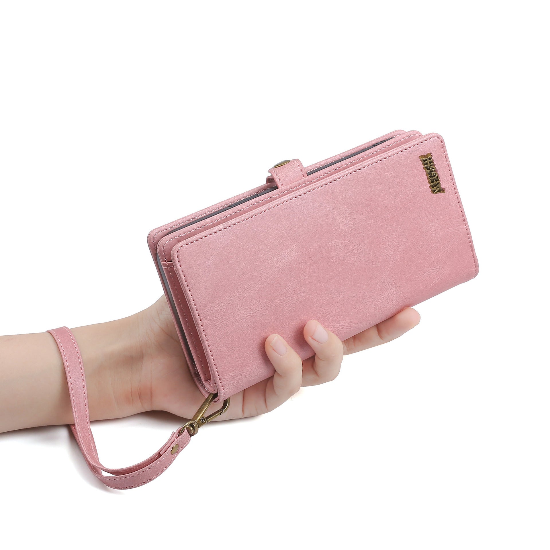 Your phone, your wallet, your style. All in one chic leather case.