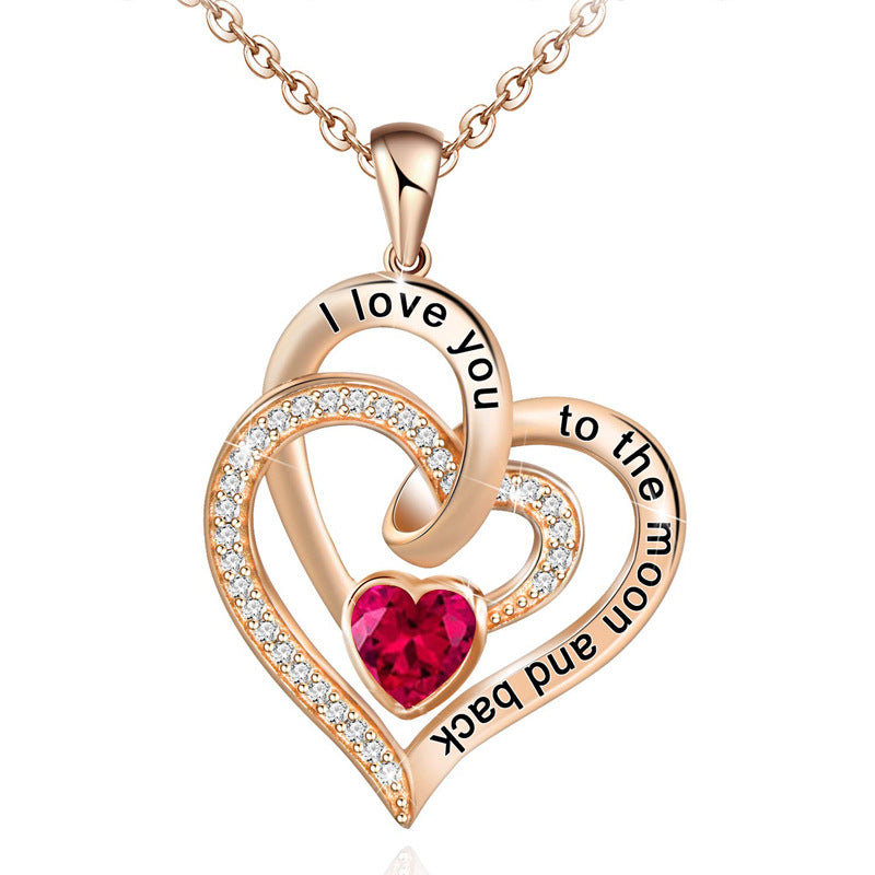 Anniversary Necklace for Wife - Sterling Silver Gift for Girlfriend, Mom, Daughter