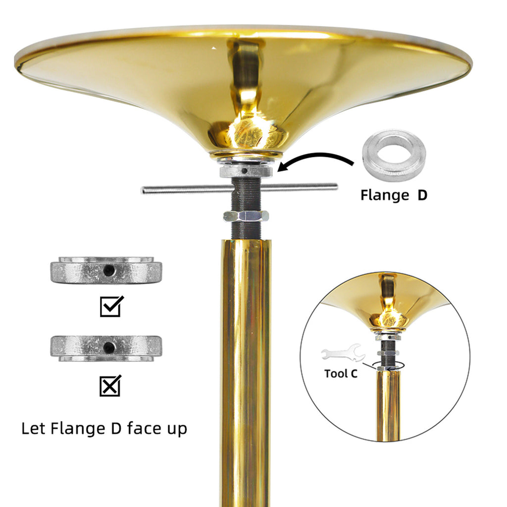 Demountable Home Pole Dance Training Pole – Adjustable Floor-to-Ceiling