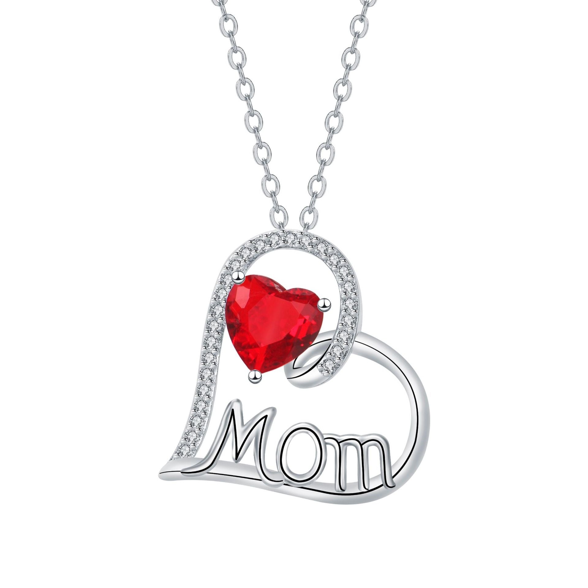 Necklace Mother Heart-shaped
