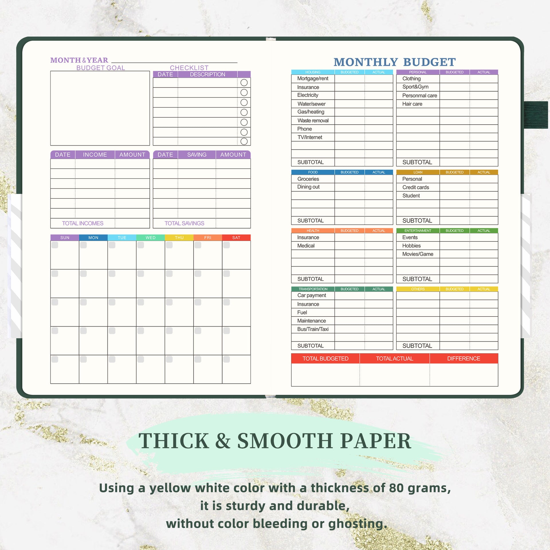 Cash Budget Planner