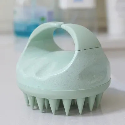 Hand-held Silicone Shampoo Brush Massage Brush Shampoo Comb Bath Massage Tool