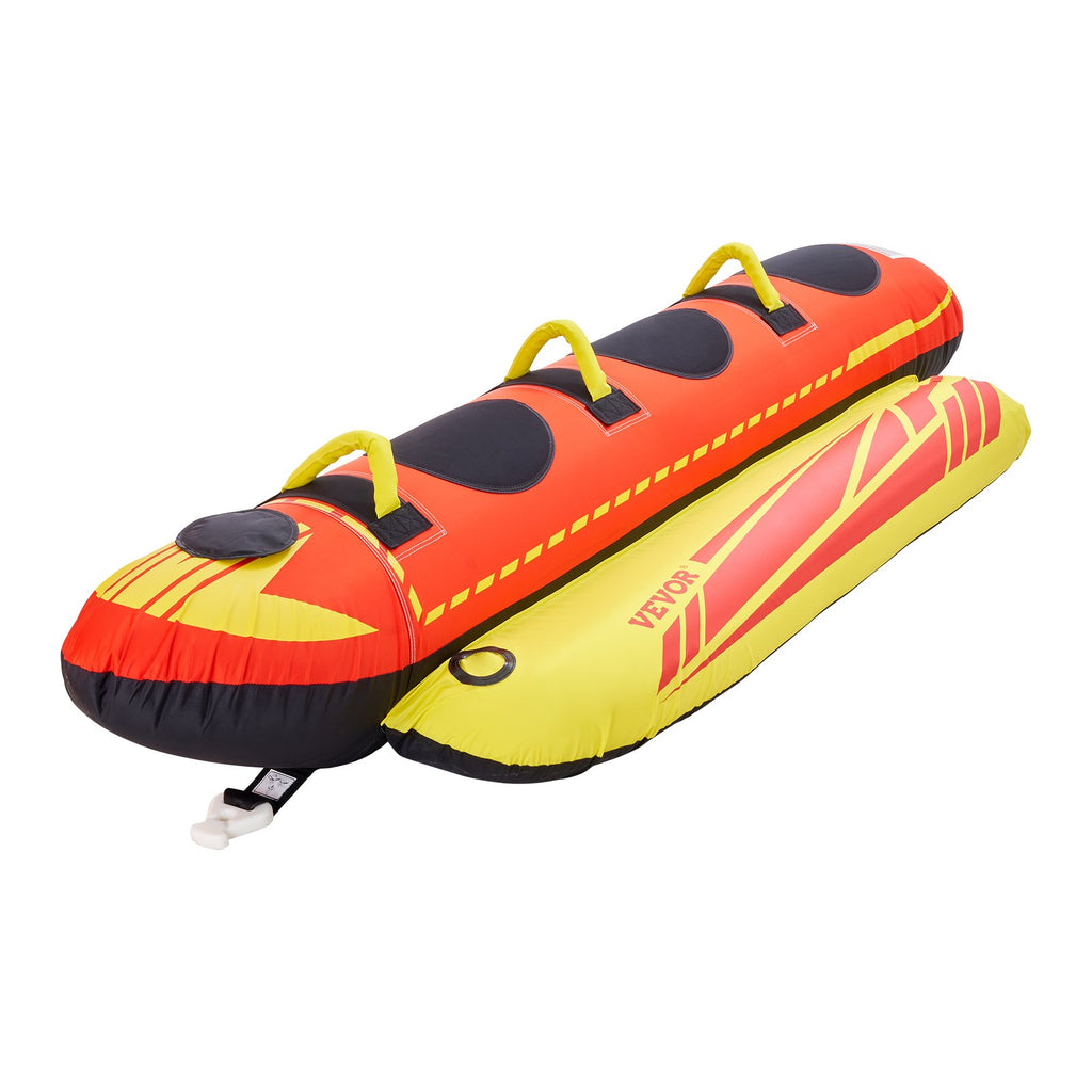 Rocket Towable Tube for Boating – 1–3 Riders, 510 lbs Capacity