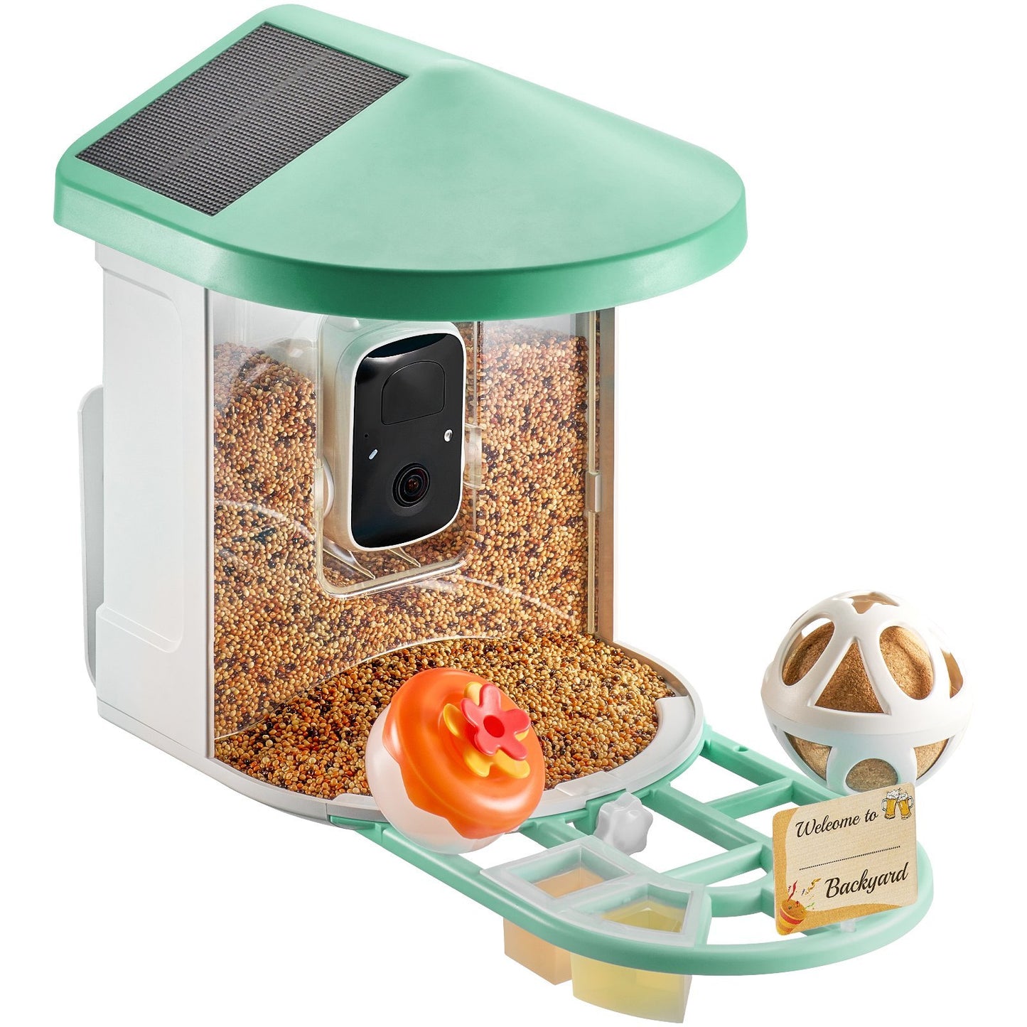 The Ultimate Bird Watching Gift | 2K HD Camera Feeder with AI Species Recognition & Solar Power