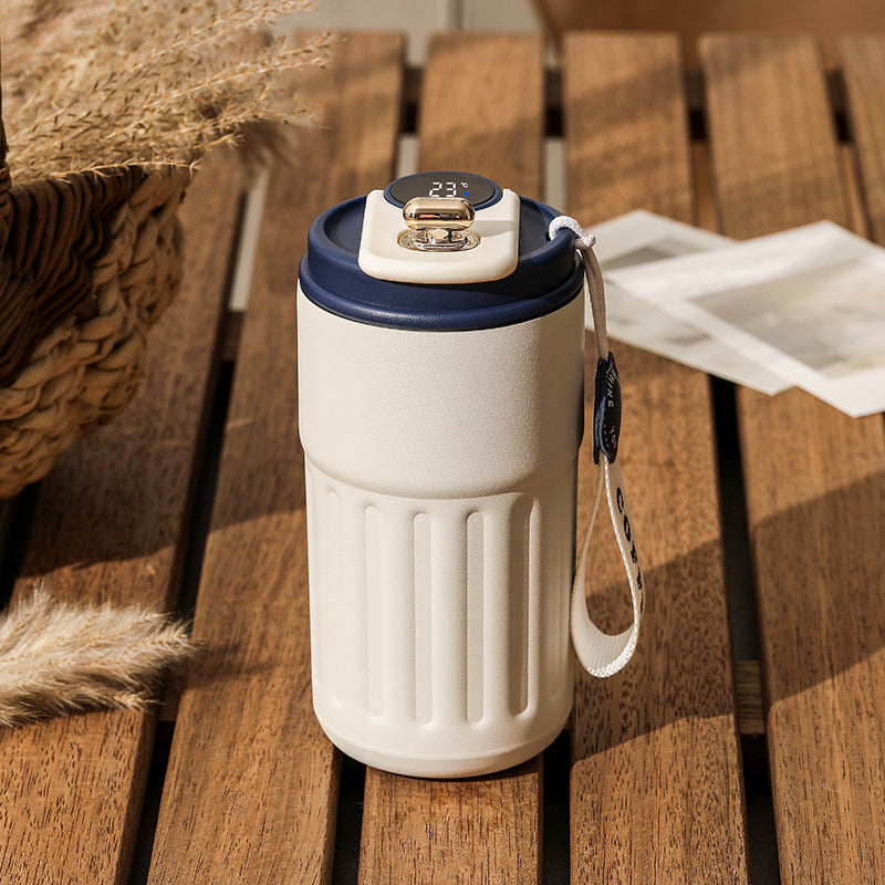 Smart Thermal Coffee Mug | Digital LED Temp Display