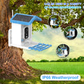 Smart Bird Feeder with Camera – 2K HD Solar Powered Birdhouse with AI Bird ID