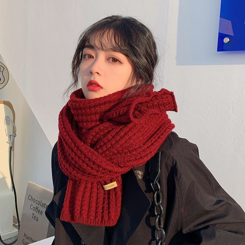Women's Fashion Versatile Knitted Scarf
