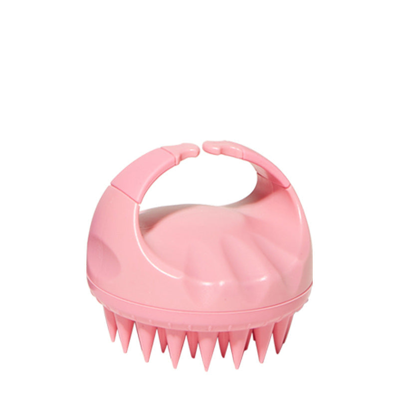 Hand-held Silicone Shampoo Brush Massage Brush Shampoo Comb Bath Massage Tool
