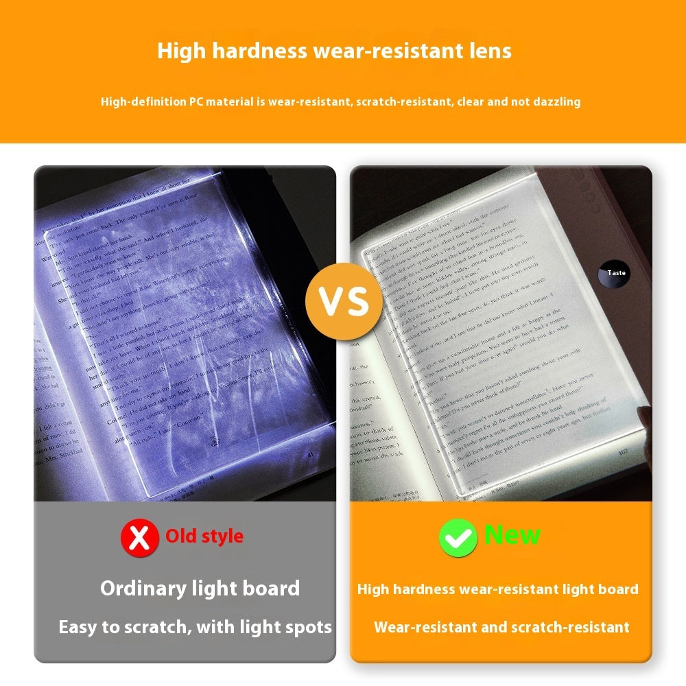 LED Tablet Reading Light - Rechargeable Book Light