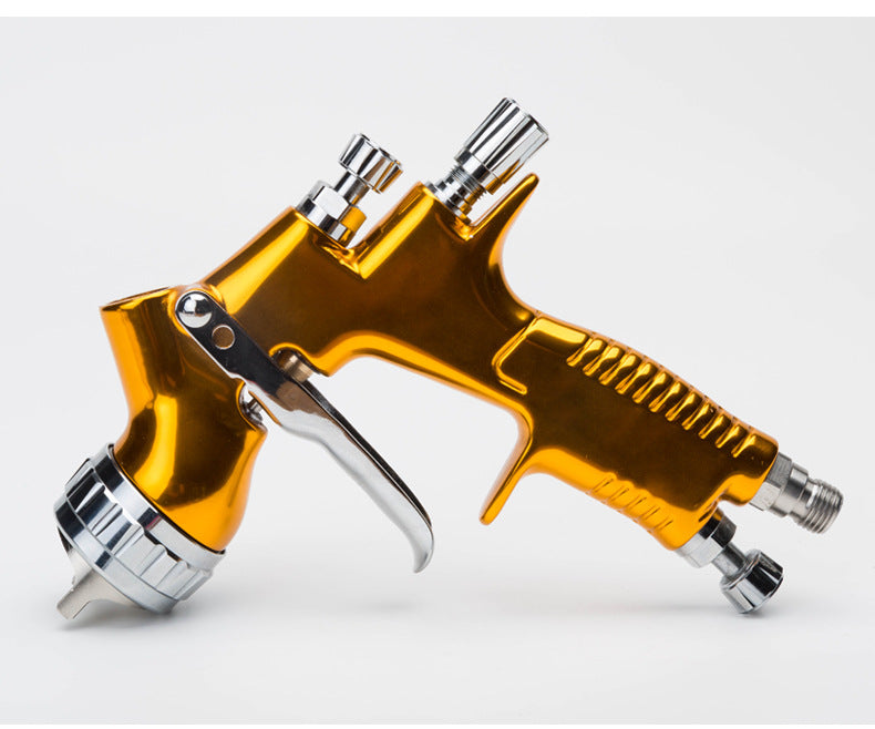 HVLP Paint Spray Gun - High Atomization Water-Based Paint Sprayer (1.3mm)